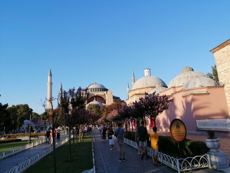 Ayasofya Hurrem Sultan Hamami and Hagia Sophia