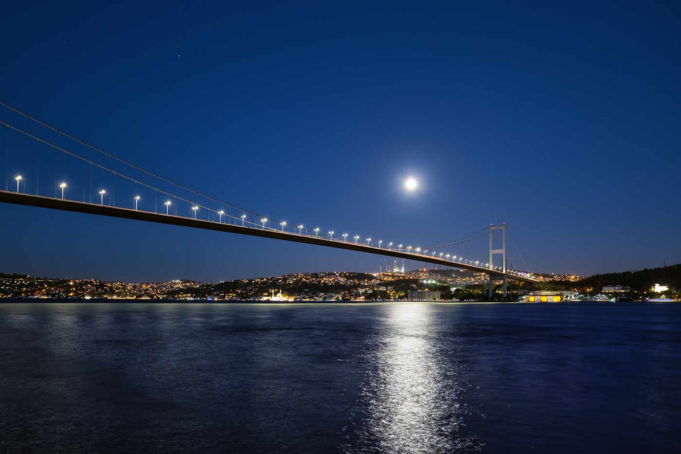 Bosphorus Bridge Night View