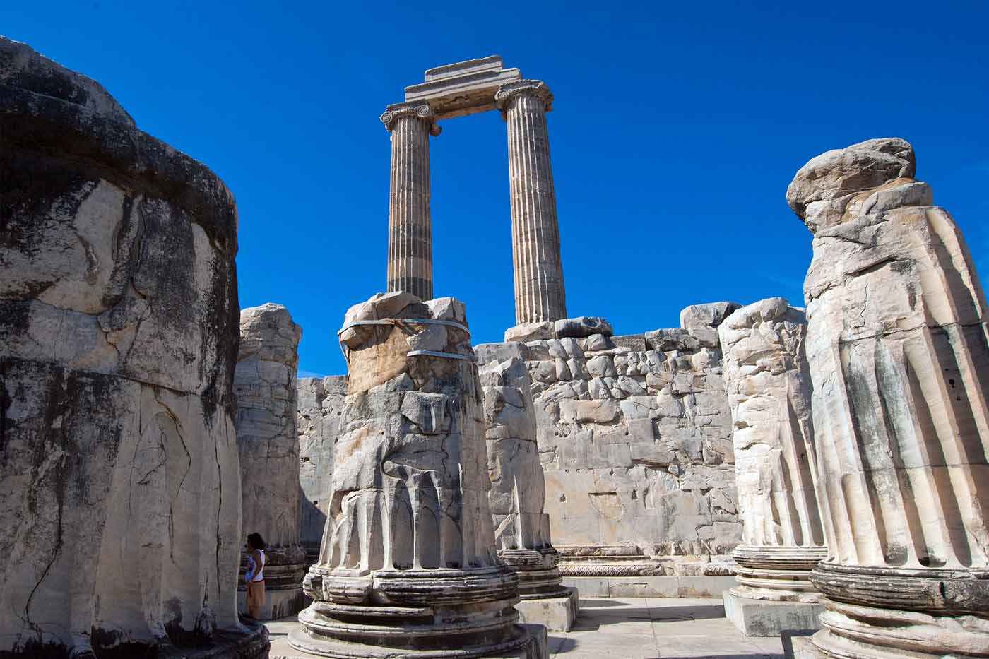 Didyma Ancient City Inside View