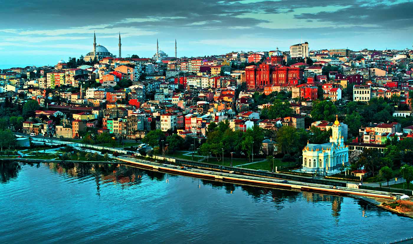 Fener and Balat Districts View