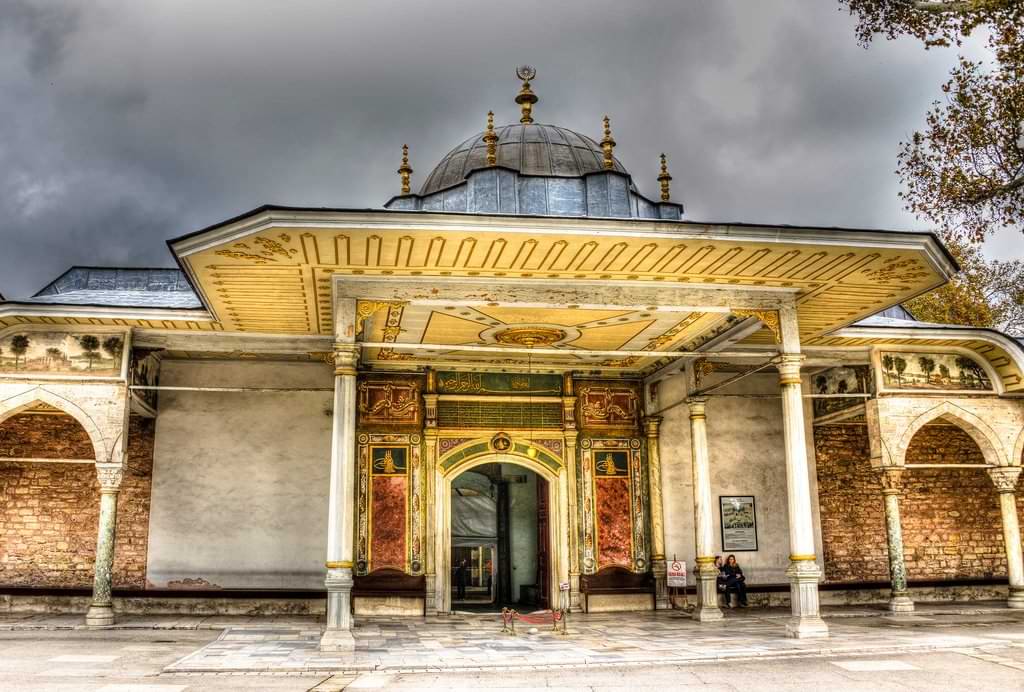 Gate of Felicity in Topkapi Palace Museum