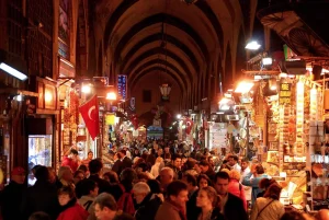 Grand Bazaar in Istanbul Turkey