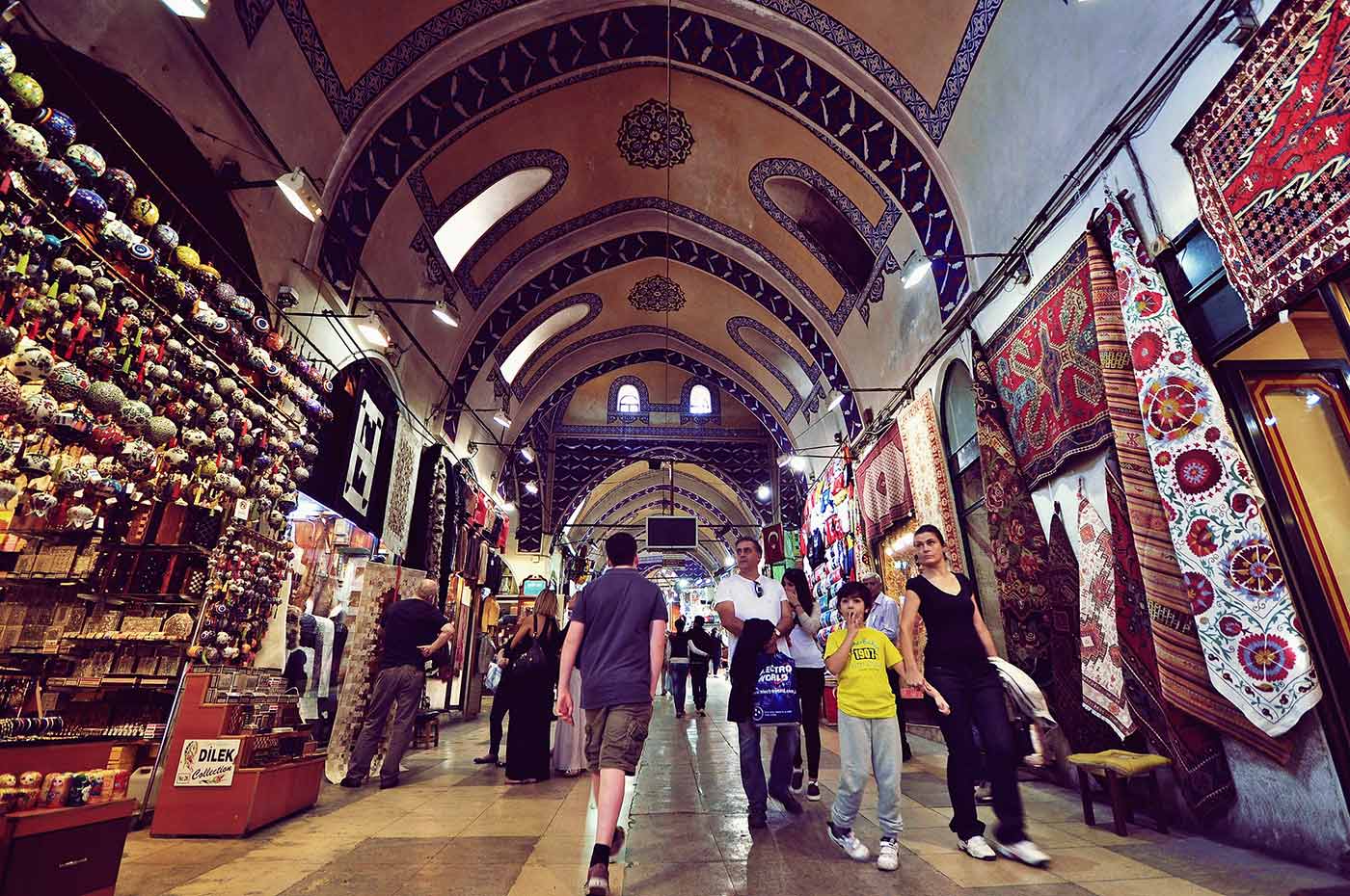 Istanbul Grand Bazaar Inside