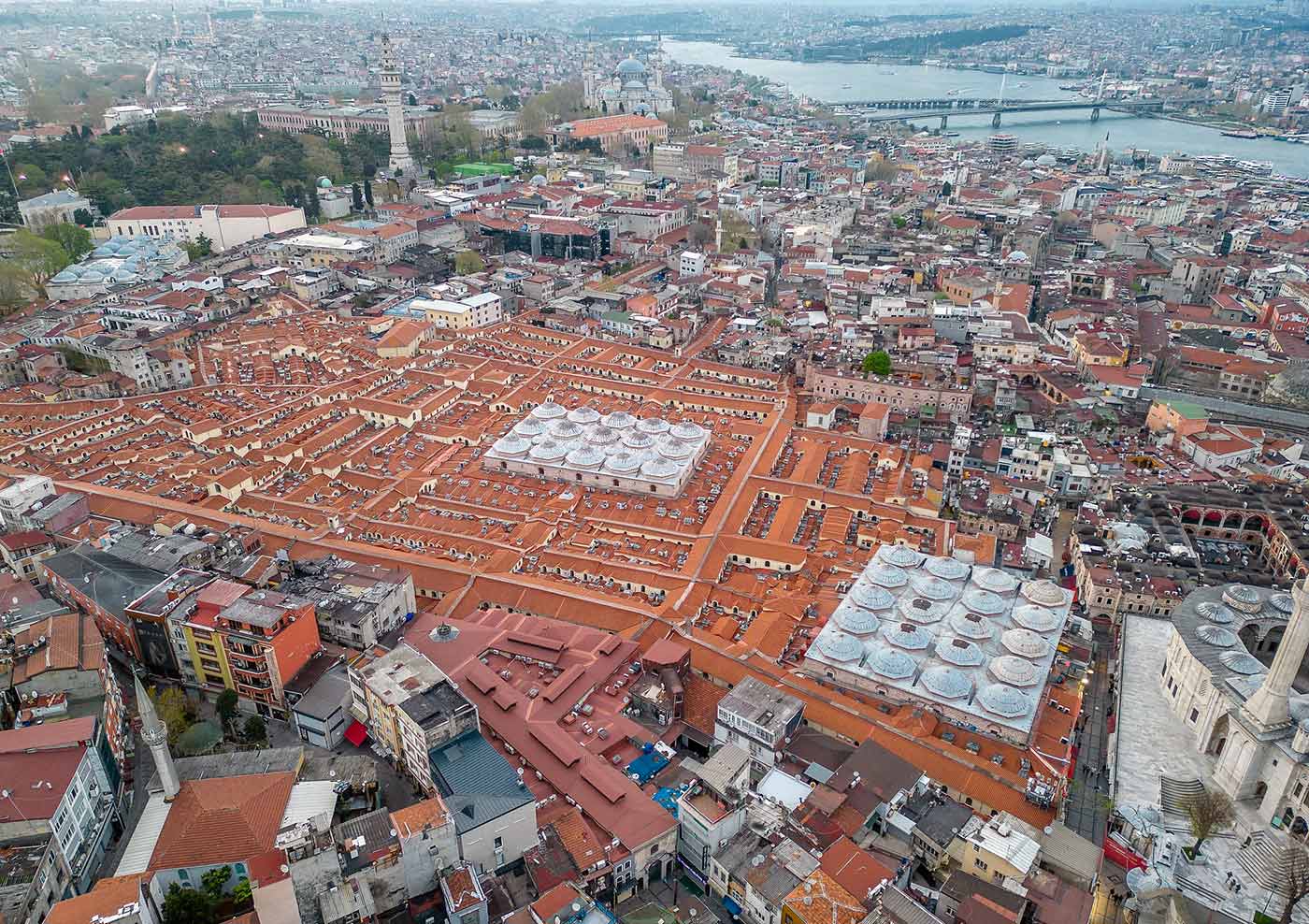 Istanbul Grand Bazaar Sky View