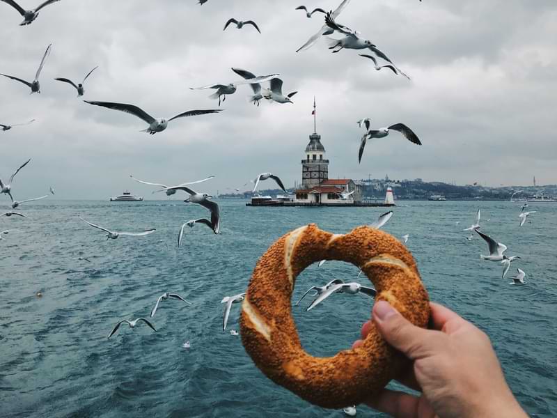 Istanbul Most Popular Street Food Simit