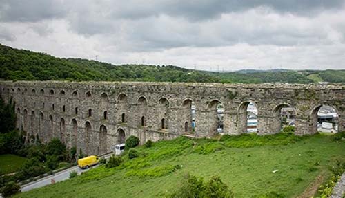 Egri Kemer (Kovuk) Aqueduct Istanbul