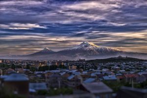 Mount Ararat View from Armanian Village