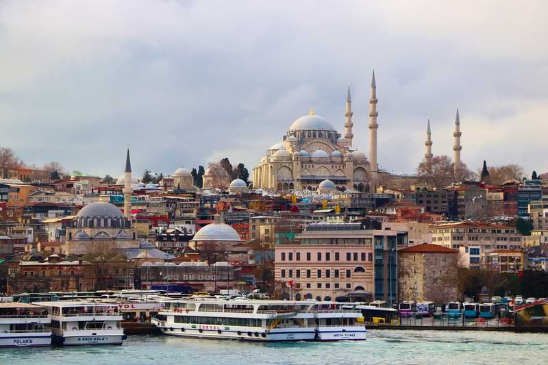 Suleymaniye Mosque from Halic