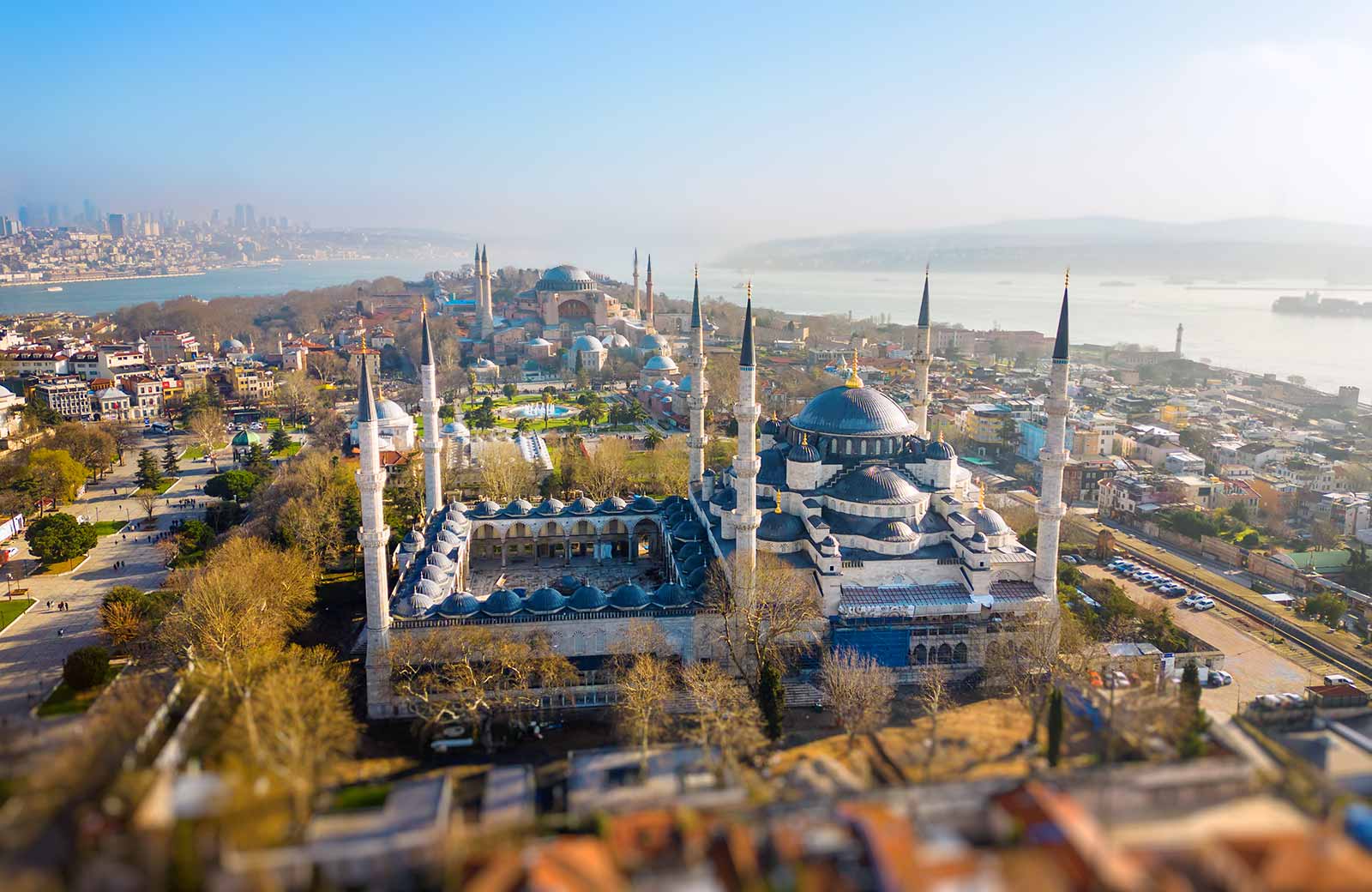 Sultanahmet Mosque, Hagia Sophia, Bosphorus -Istanbul Turkey