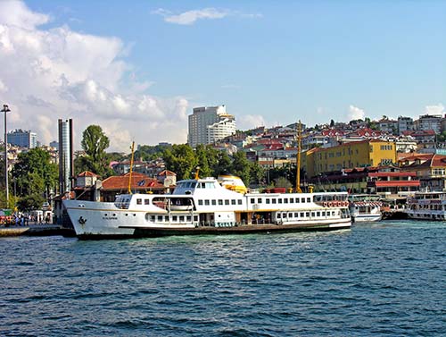 a view of besiktas istanbul