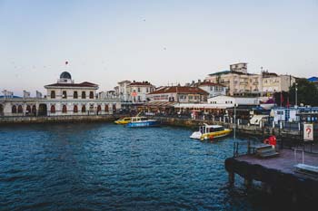 Buyukada Harbour Istanbul Turkey