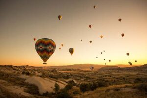 cappadocia balloon tour sunrise photo