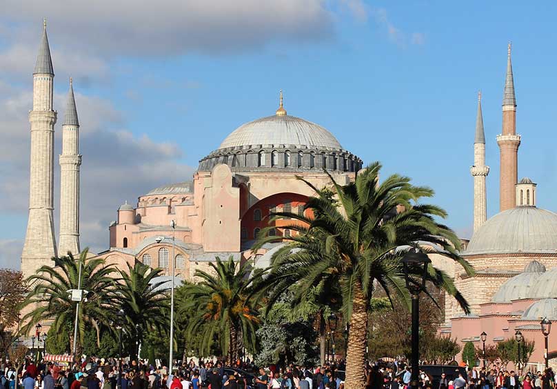 hagia sophia turns into a mosque