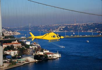 helicopter tours in Istanbul