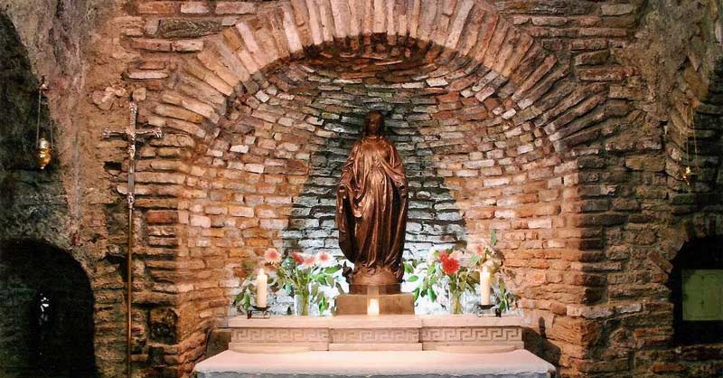 Virgin Mary House at Ephesus turkey