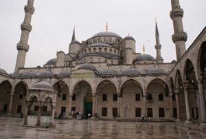 recent covid restrictions in turkey sultanahmet mosque