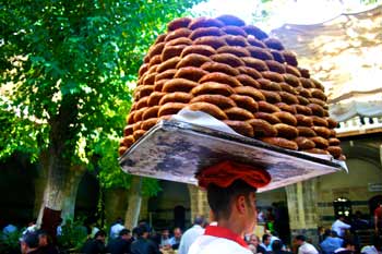 Simit Turkish Bagel one Most Famous Street Foods in Istanbul