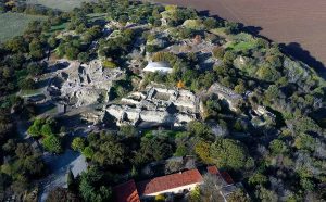 Troy Ancient City Aerial View