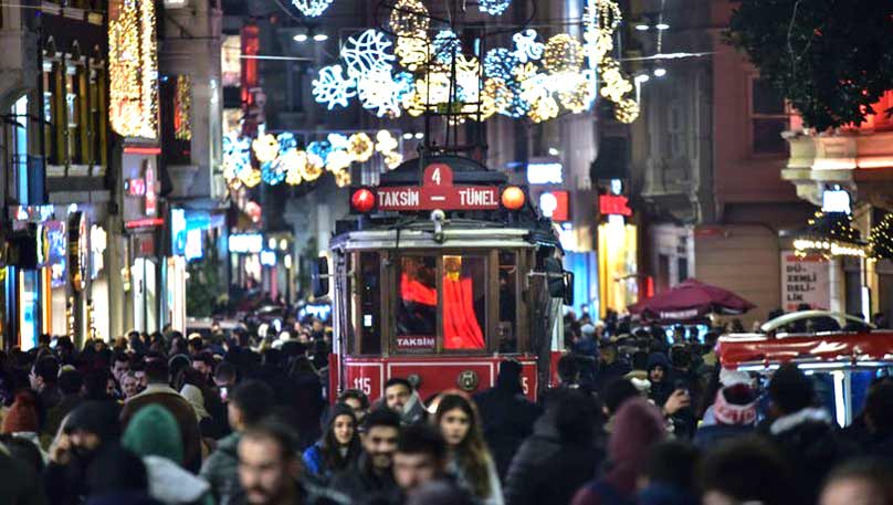 Istanbul Taxim Night